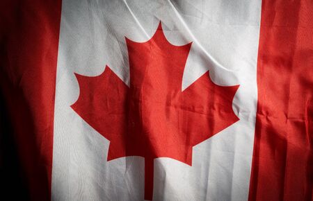 Canada national flag,backgroundの写真素材