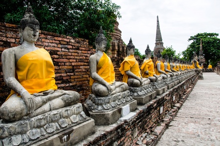 ayuthaya thailandの写真素材