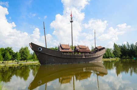 Sailing shipの写真素材