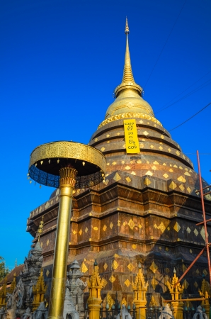 Buddha s relics Lampang temple の写真素材