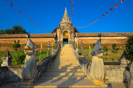 Buddha s relics Lampang temple の写真素材