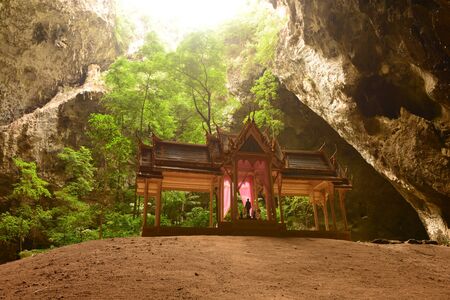 Phraya Nakhon Cave Attractions in Thailand ( Prachuap Khiri Khan)の写真素材