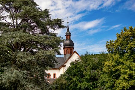 Monastery Eberbach in Germany, Hesseの写真素材