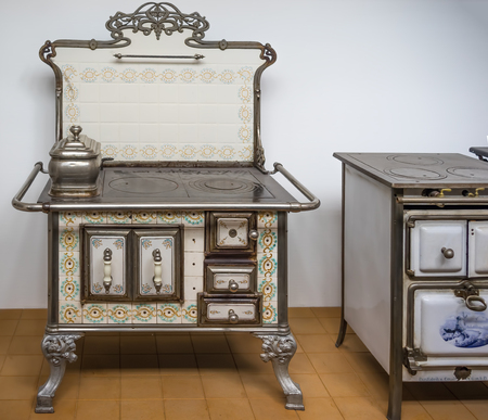 Grandmas Art Nouveau ovenの写真素材