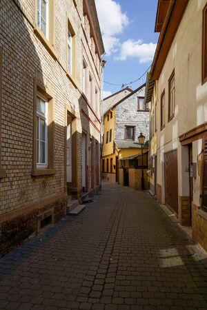 Bad Kreuznach City, Germany, Old town, Bridgeの写真素材