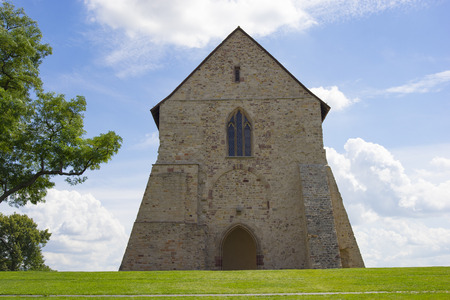 World Cultural Heritage Monastery Lorsch in Hesse Germanyの写真素材
