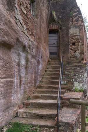 Hermitage of Bretzenheim in Rhineland-Palatinate Germany. Prehistoric place.の写真素材