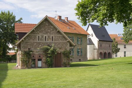 World Cultural Heritage Monastery Lorsch in Hesse Germanyの写真素材
