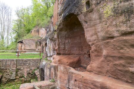 Bretzenheim in Rhineland-Palatinate Germany. Prehistoric place.の写真素材