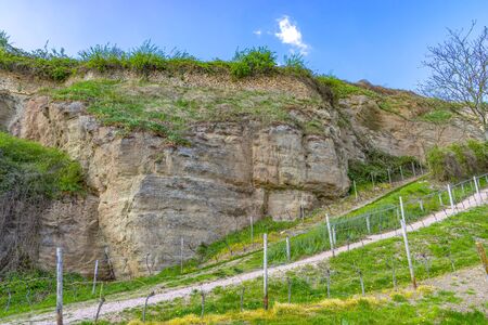 Hiking area Bad Kreuznach, Rhineland-Palatinate, in the springの写真素材