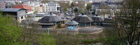 Bad Kreuznach City Germany, Crucenia Thermenの写真素材