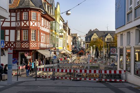 Bad Kreuznach, Germany - October 16 2016: "View of Bad Kreuznach City in Rhineland-Palatinate Germany"; Rhineland-Palatinateのeditorial素材