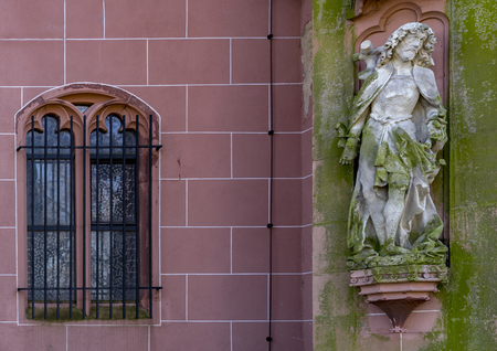 Rochus Kapelle Chapel above Bingen / Rhine, Rhineland Palatinate, Germanyの写真素材