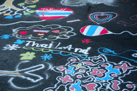 Art with Protest in Bangkok 2014のeditorial素材