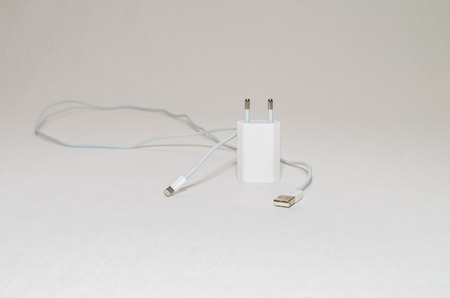 usb c cable smart phone chargerの写真素材