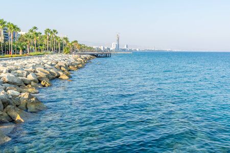 Views of city Limassol at Cyprus August 28 2019のeditorial素材