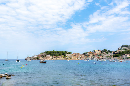 Port de Soller Mallorca Spain sea view