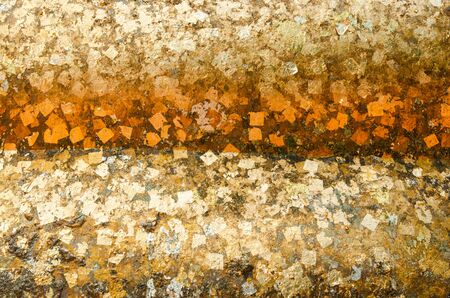 The gold leaf on Buddha statue in temple of Thailand. For the background and textures.の写真素材