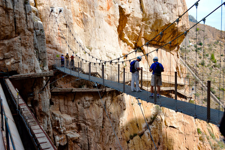Alora Caminito del Rey Malaga Spainのeditorial素材