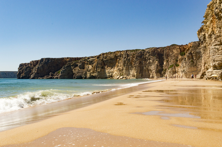 Beliche beach, Algarve, Portugalの写真素材