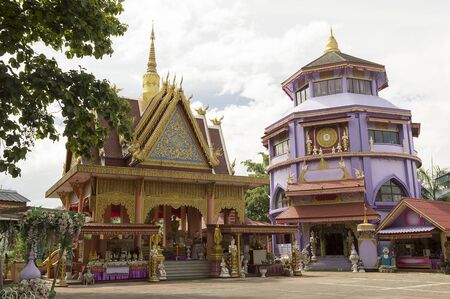 Mae Sai District Province of Chiang Rai Thailand Wiang Phang Khamの写真素材