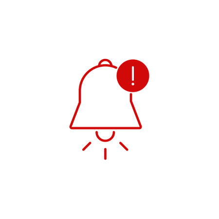 Notification Related Vector Line Icons. Contains such Icons as Mute, Notice, Notification Bell and moreのイラスト素材