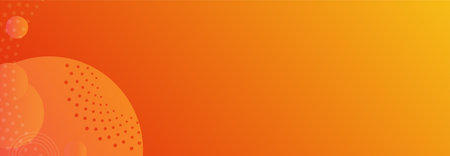 Futuristic rainbow fluid shapes colorful vector graphic background. Gradient abstract pattern geometric element design liquid composition orange backdropのイラスト素材