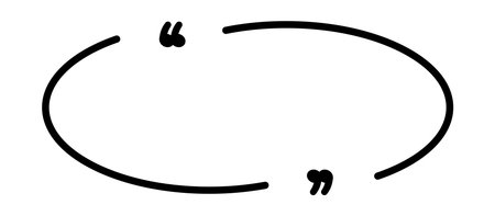 Simple oval-shaped frames perfect for inspirational quotes in digital or print designs.のイラスト素材