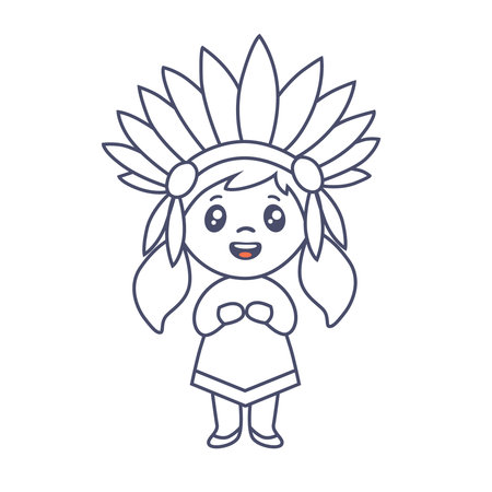 Charming frame design featuring a cute character, perfect for summer-themed projects and playful creativity.のイラスト素材