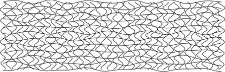 Dynamic abstract pattern with wavy lines, creating a distorted grid for innovative design use.