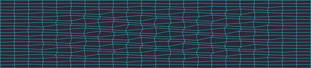 Modern abstract design featuring a blue grid pattern on a dark background, perfect for creative...