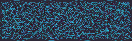 Abstract mesmerizing distorted grid pattern with fluid and wavy lines, ideal for modern design...