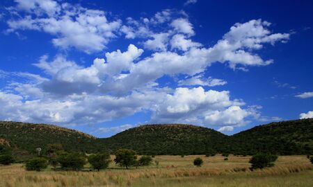Open spaces - the great outdoors Freestate Province South Africaの写真素材