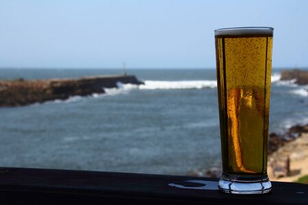 A sparkling cool drinkの写真素材