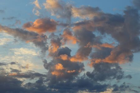 An abstract cloud scene to be used for background purposes
