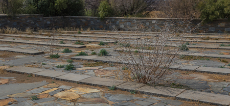 Norvalspont, South Africa - The Norvalspont Concentration Camp Memorial in memory of the women and children who died in the camp during the Anglo Boer Warのeditorial素材