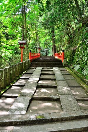 Kyoto Kurama-Dera Templeの写真素材
