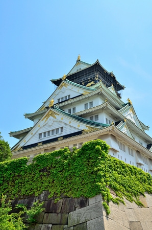 Osaka Castleのeditorial素材