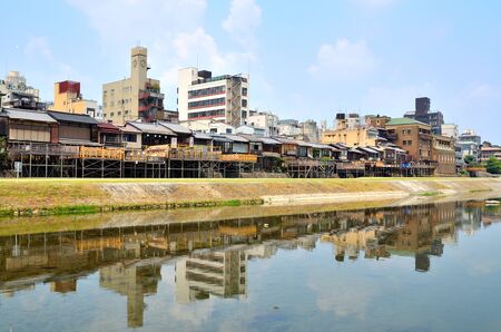 Kyoto kamogawaのeditorial素材