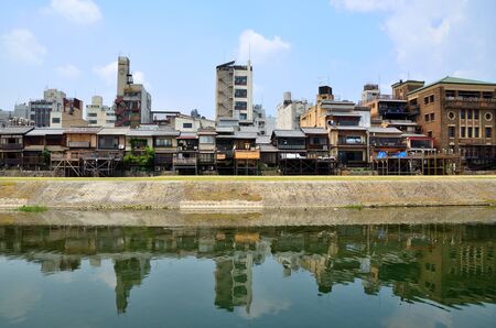 Kyoto kamogawaのeditorial素材