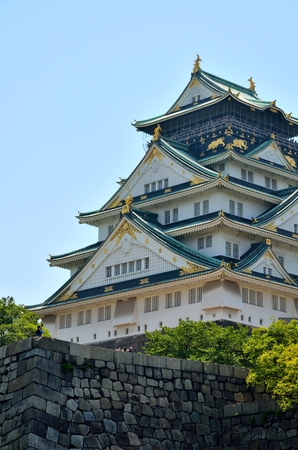 Osaka Castleのeditorial素材