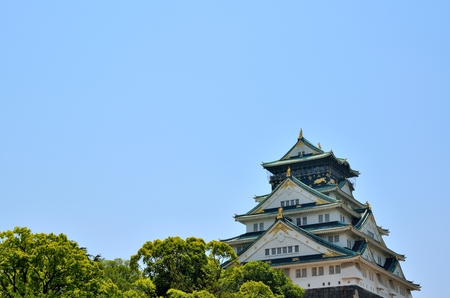 Osaka Castleのeditorial素材