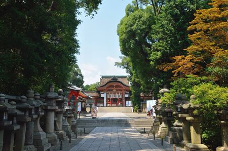 Kyoto iwashimizu hachimangu shrineのeditorial素材
