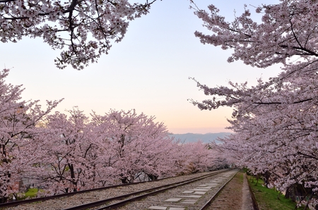 Kyoto keage inclineの写真素材