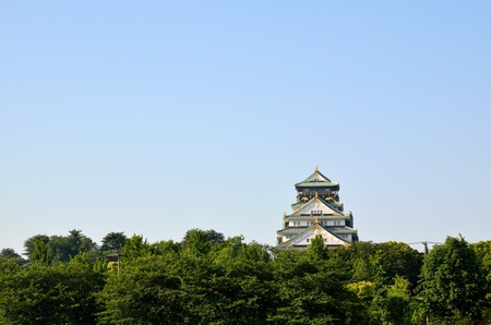 Osaka Castleのeditorial素材