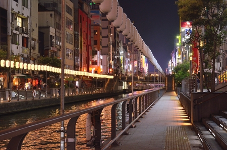 Dotonbori in Osakaのeditorial素材