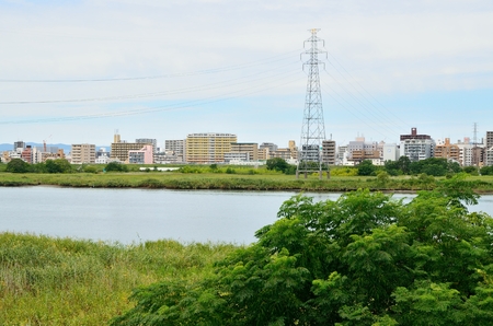 Yodo Riverの写真素材