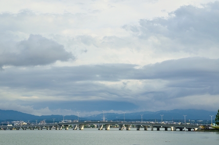 Lake Biwaの写真素材
