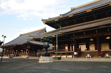 Kyoto Higashi hongan-ji Templeのeditorial素材