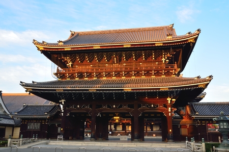 Kyoto Higashi hongan-ji Templeのeditorial素材